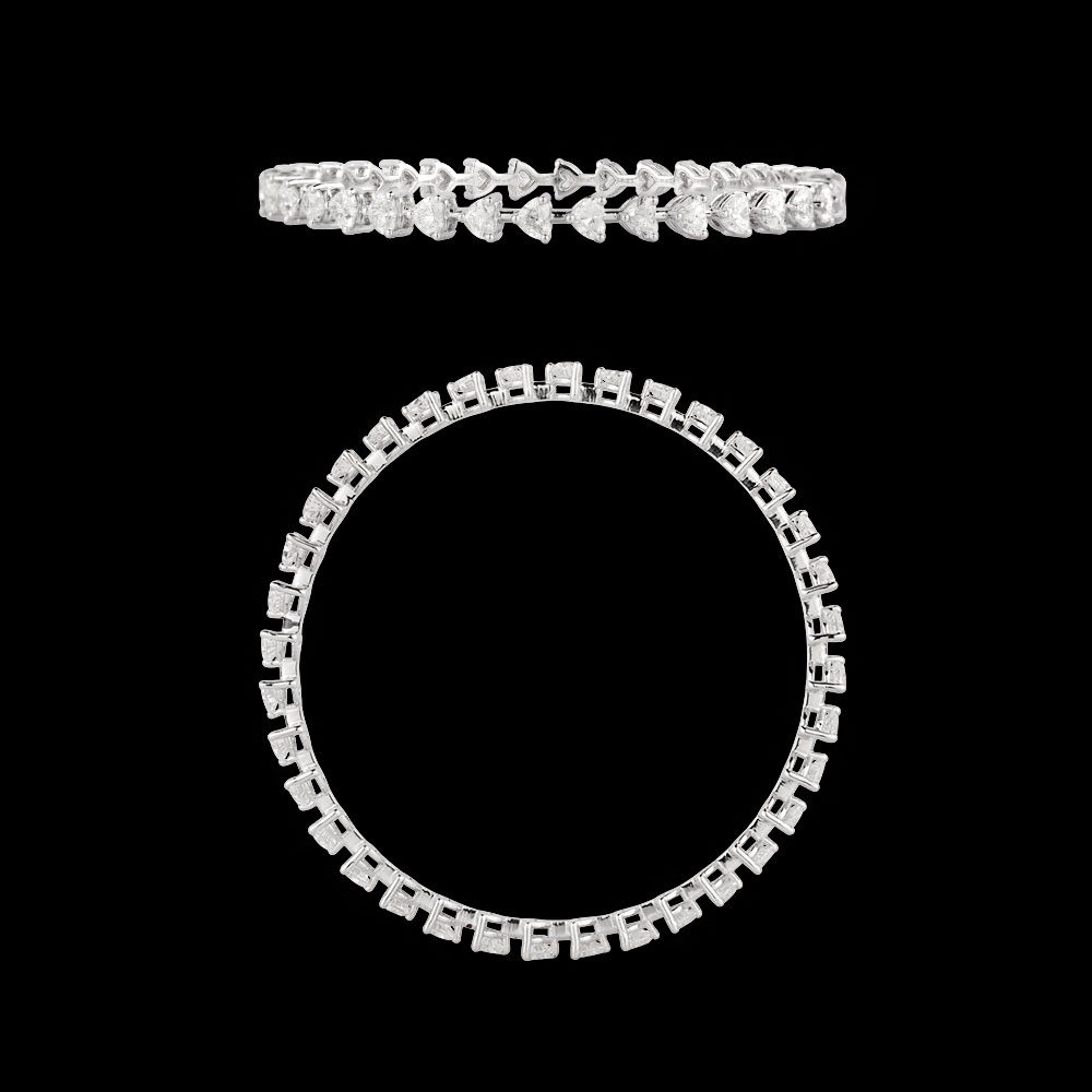 18K White Gold EXCLUSIVE BANGLES