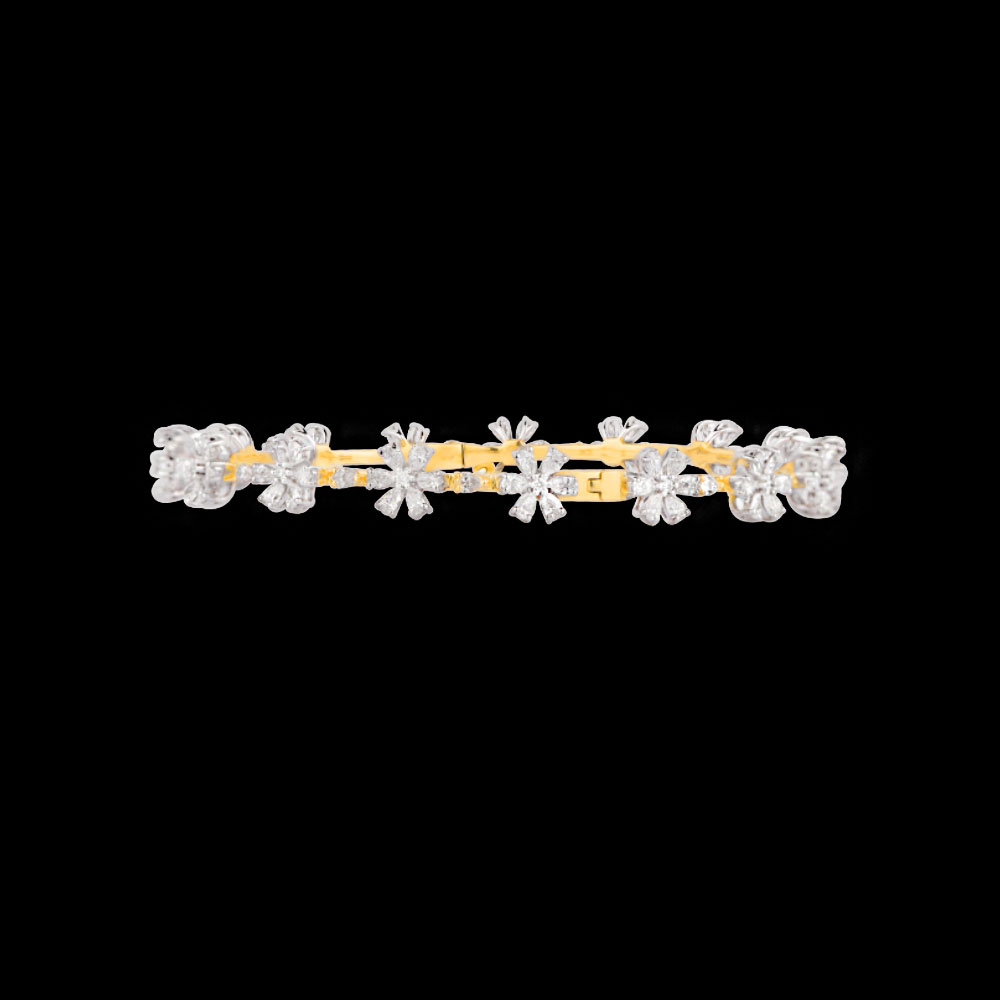 Delicate Bangles – 18K Two Tone (Rose Gold + Yellow Gold) | Gharenu GH048BNGBA-1160 Delicate Bangles – 18K Two Tone (Rose Gold + Yellow Gold) | Gharenu GH048BNGBA-1160