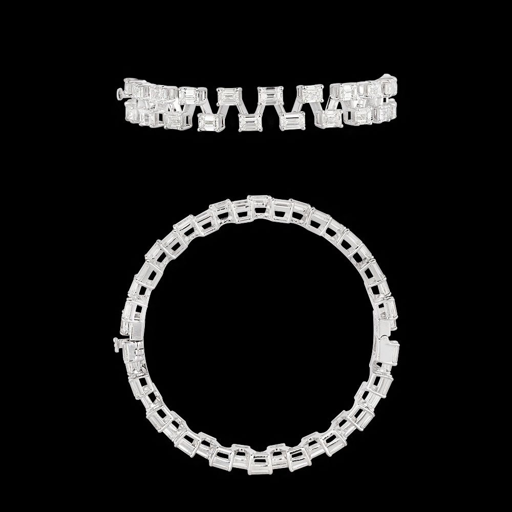 18K White Gold EXCLUSIVE BANGLES