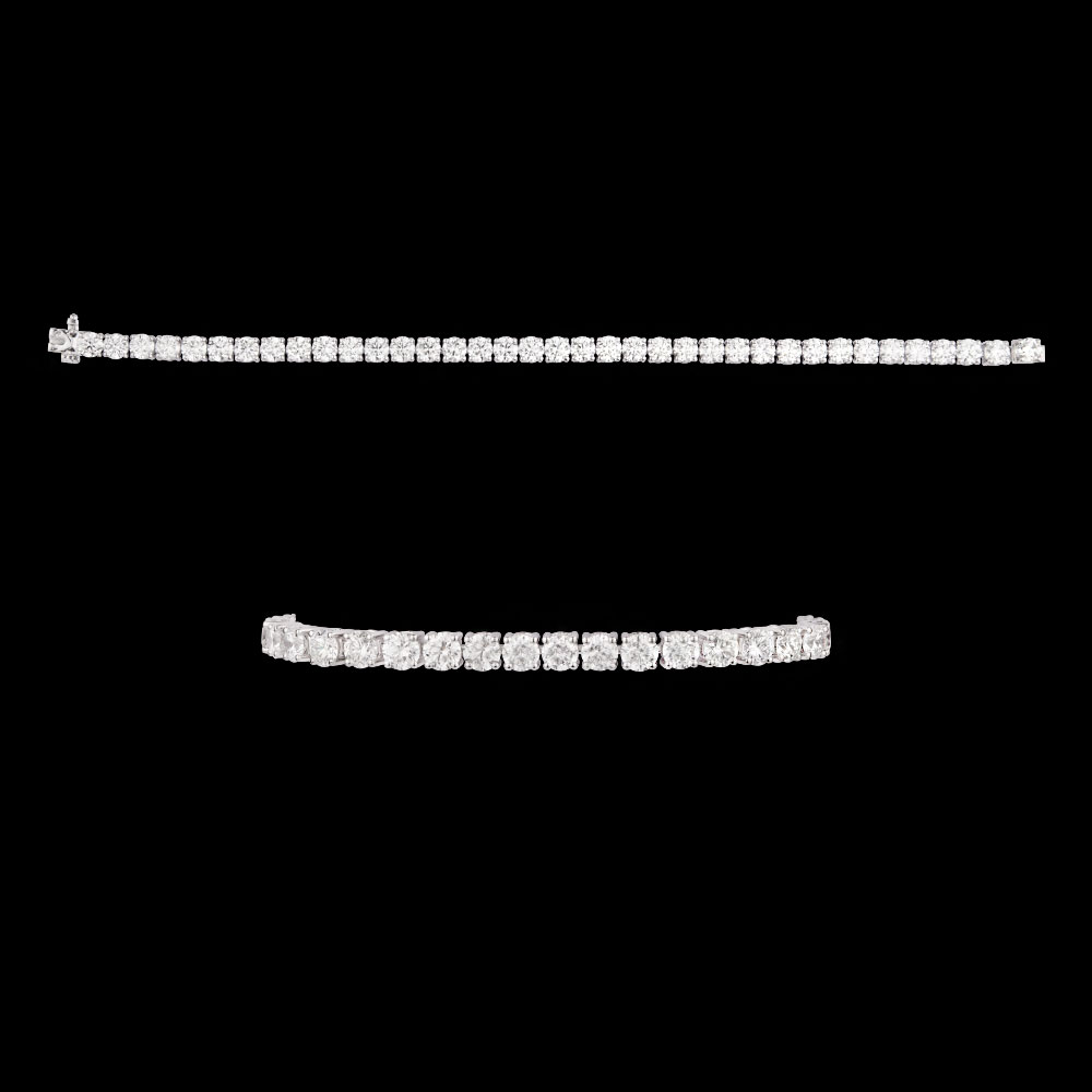 Pointer Bracelets – 18K White Gold | Gharenu GH004WBRBSP11103