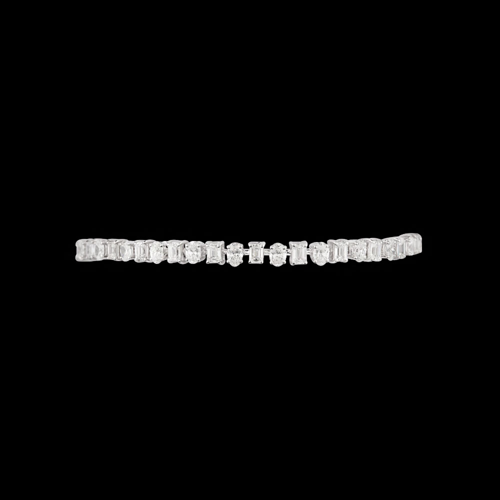 Delicate Bracelets – 18K White Gold | Gharenu GH004WBRBSP11112 Delicate Bracelets – 18K White Gold | Gharenu GH004WBRBSP11112