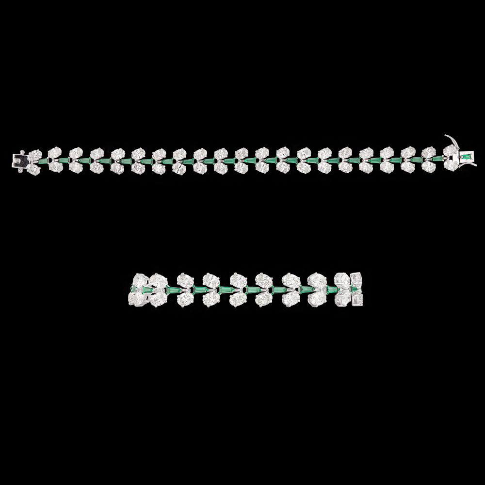 Delicate Bracelets – 14K White Gold | Gharenu GH004WBRNDP11267(E)