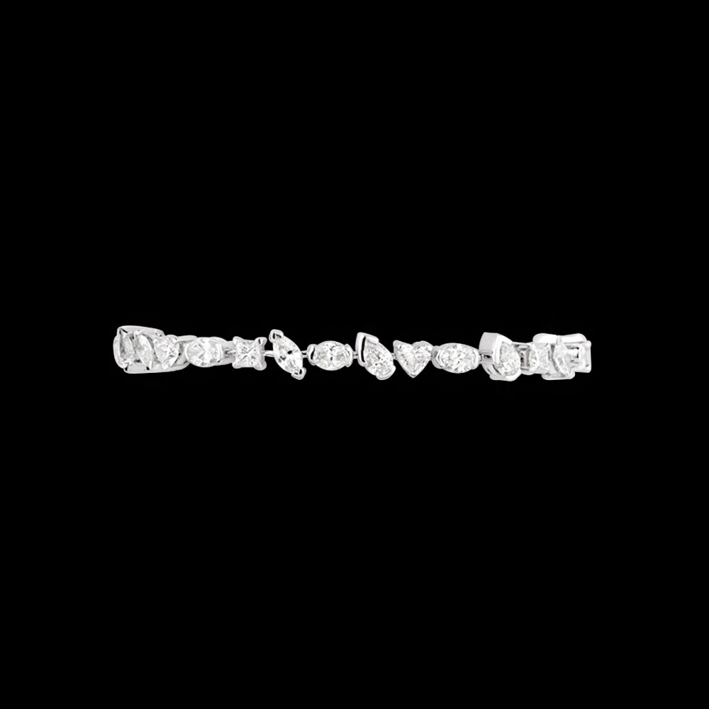 Pointer Bracelets – 14K White Gold | Gharenu GH004WBRNDP11270 Pointer Bracelets – 14K White Gold | Gharenu GH004WBRNDP11270