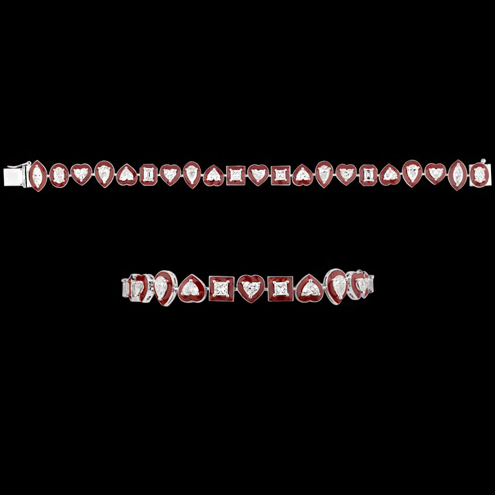 Pointer Bracelets – 14K White Gold | Gharenu GH004WBRNDP11271