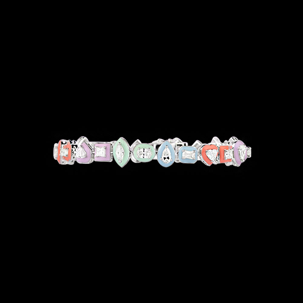 Pointer Bracelets – 14K White Gold | Gharenu GH004WBRNDP11275 Pointer Bracelets – 14K White Gold | Gharenu GH004WBRNDP11275