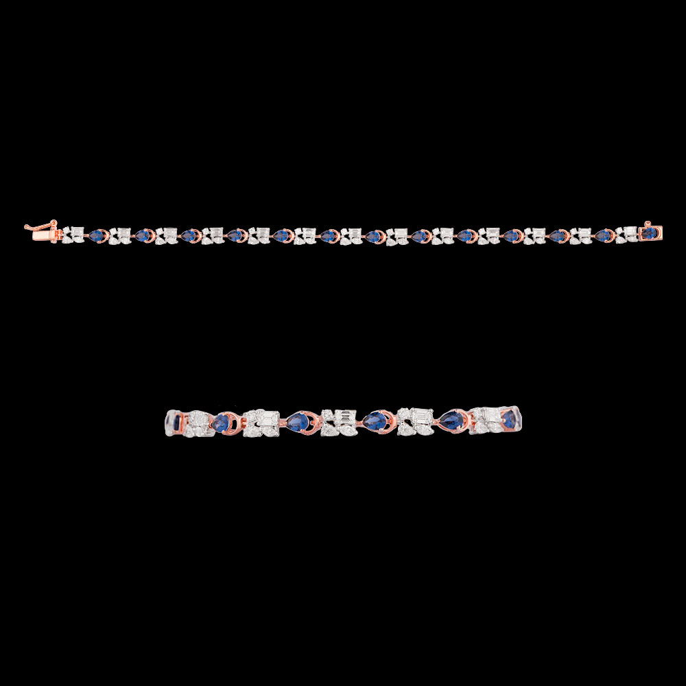 18K Two Tone (Rose Gold + White Gold) EXCLUSIVE BRACELETS