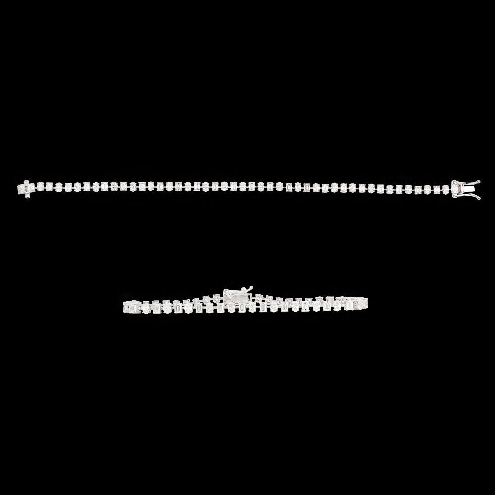 18K White Gold BRACELETS