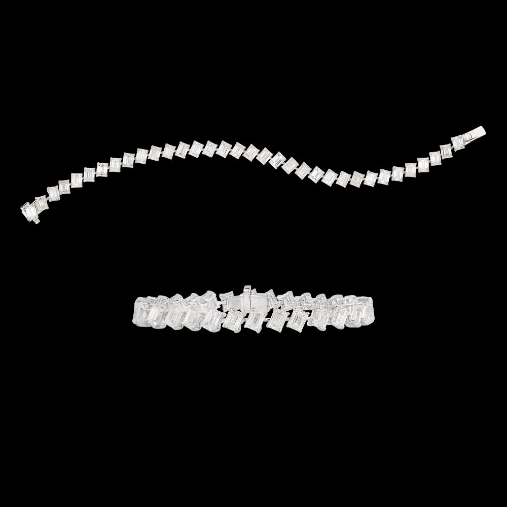 18K White Gold EXCLUSIVE TENNIS BRACELETS