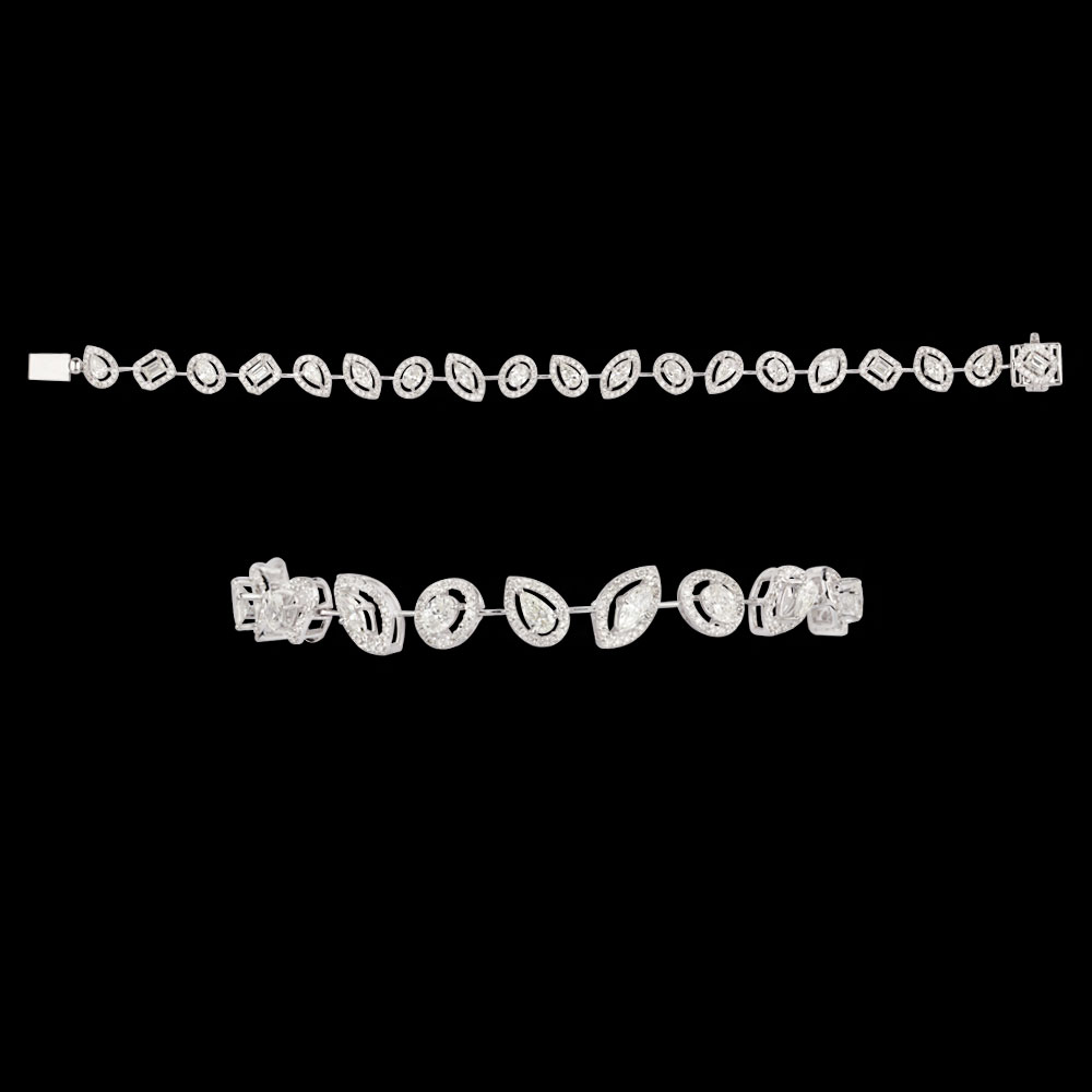 18K White Gold EXCLUSIVE TENNIS BRACELETS