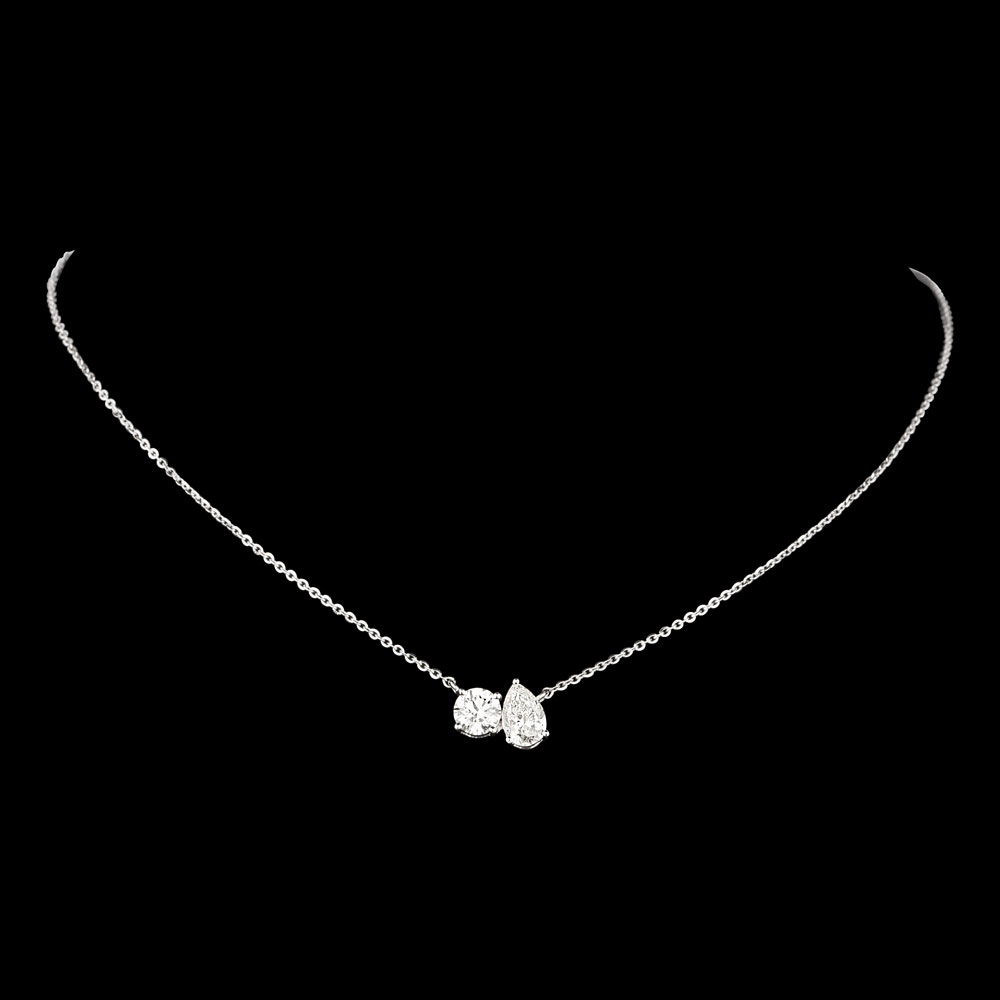 Diamond Chains – 18K White Gold | Gharenu GH074NKCTLP-142