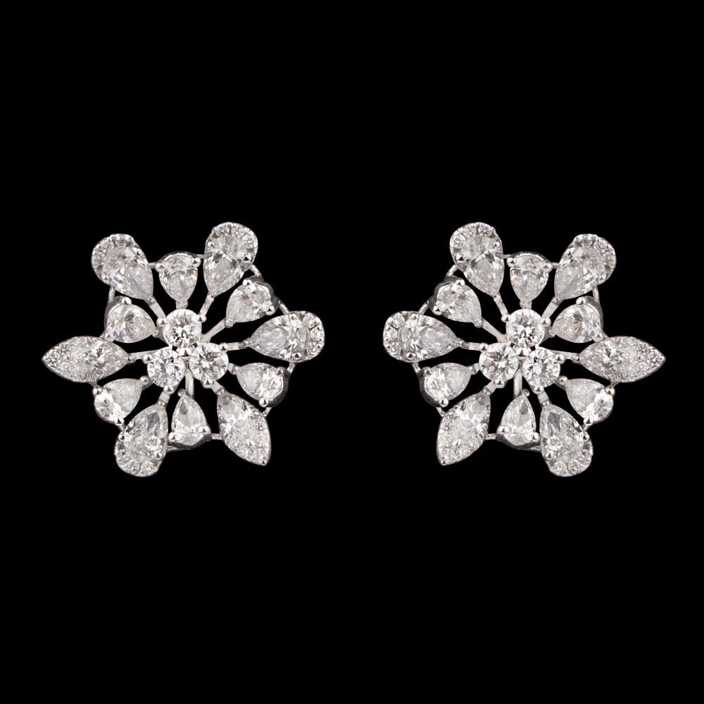 18K White Gold EXCLUSIVE EARRINGS