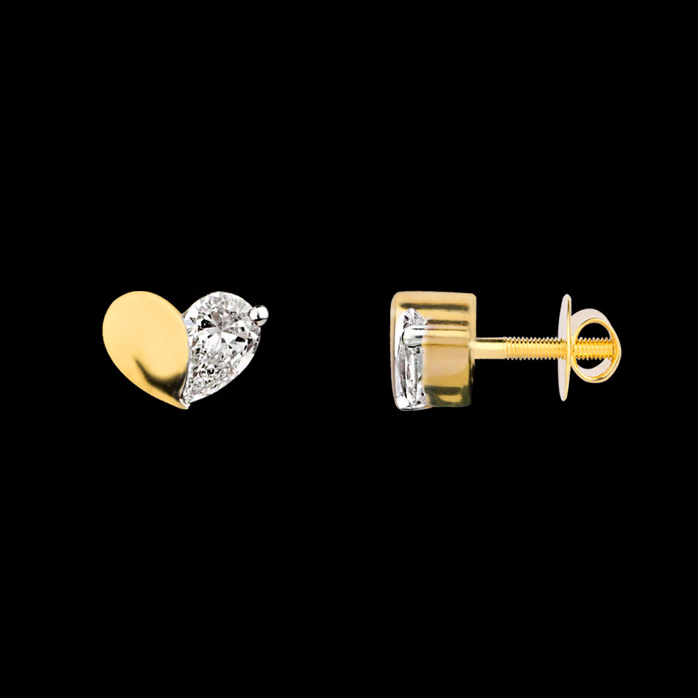 Studs – 18K Yellow Gold | Gharenu GH004ERGBSP3010256