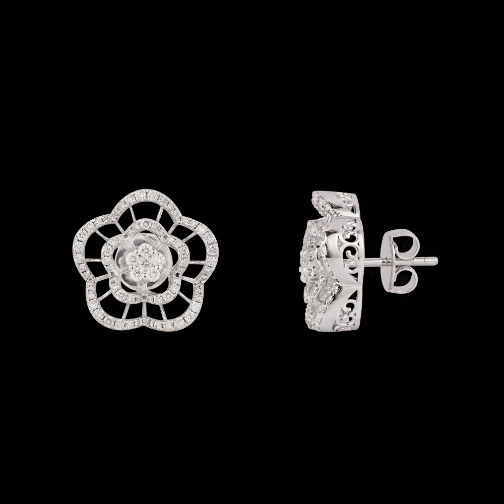 Danglers – 14K White Gold | Gharenu GH004ERGBSP3010273