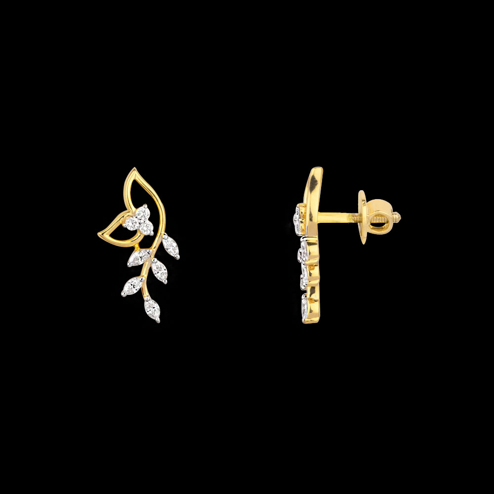 Studs – 14K Yellow Gold | Gharenu GH004ERGBSP3010289
