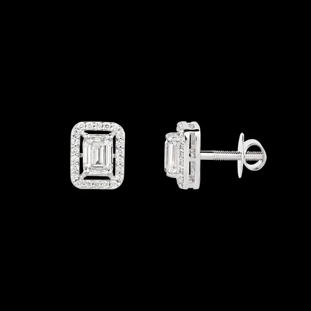 18K White Gold EXCLUSIVE EARRINGS