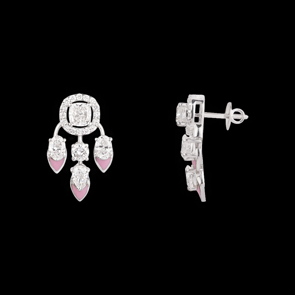 Studs – 14K White Gold | Gharenu GH004ERGNDP301684 Studs – 14K White Gold | Gharenu GH004ERGNDP301684