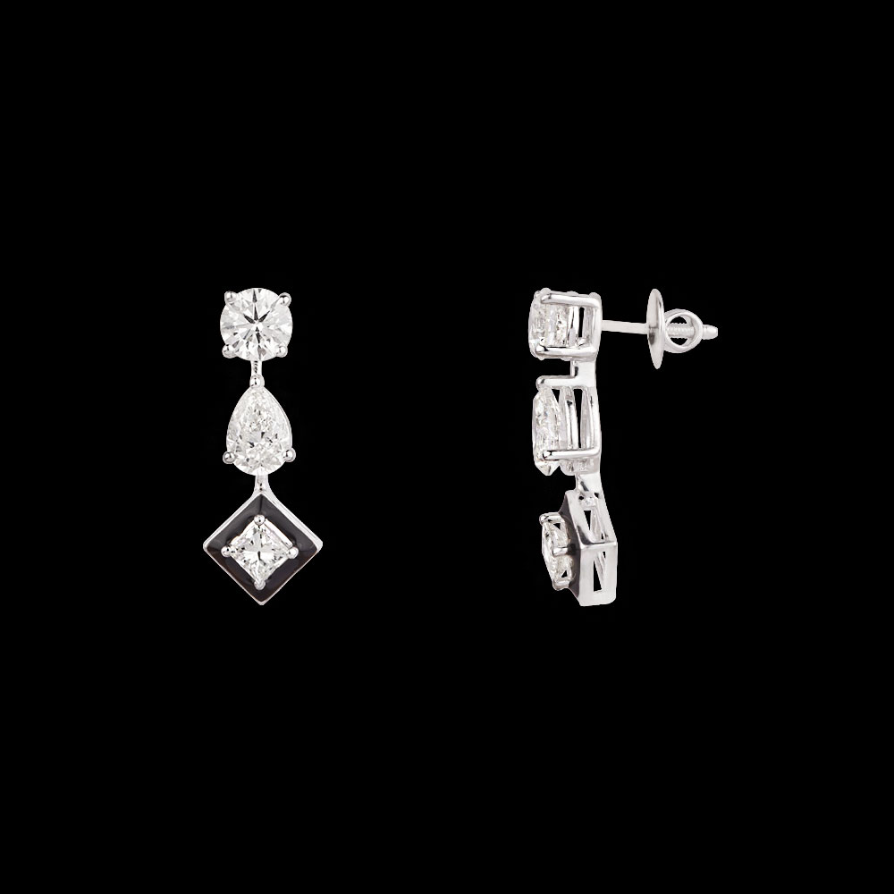 Studs – 14K White Gold | Gharenu GH004ERGNDP301687 Studs – 14K White Gold | Gharenu GH004ERGNDP301687