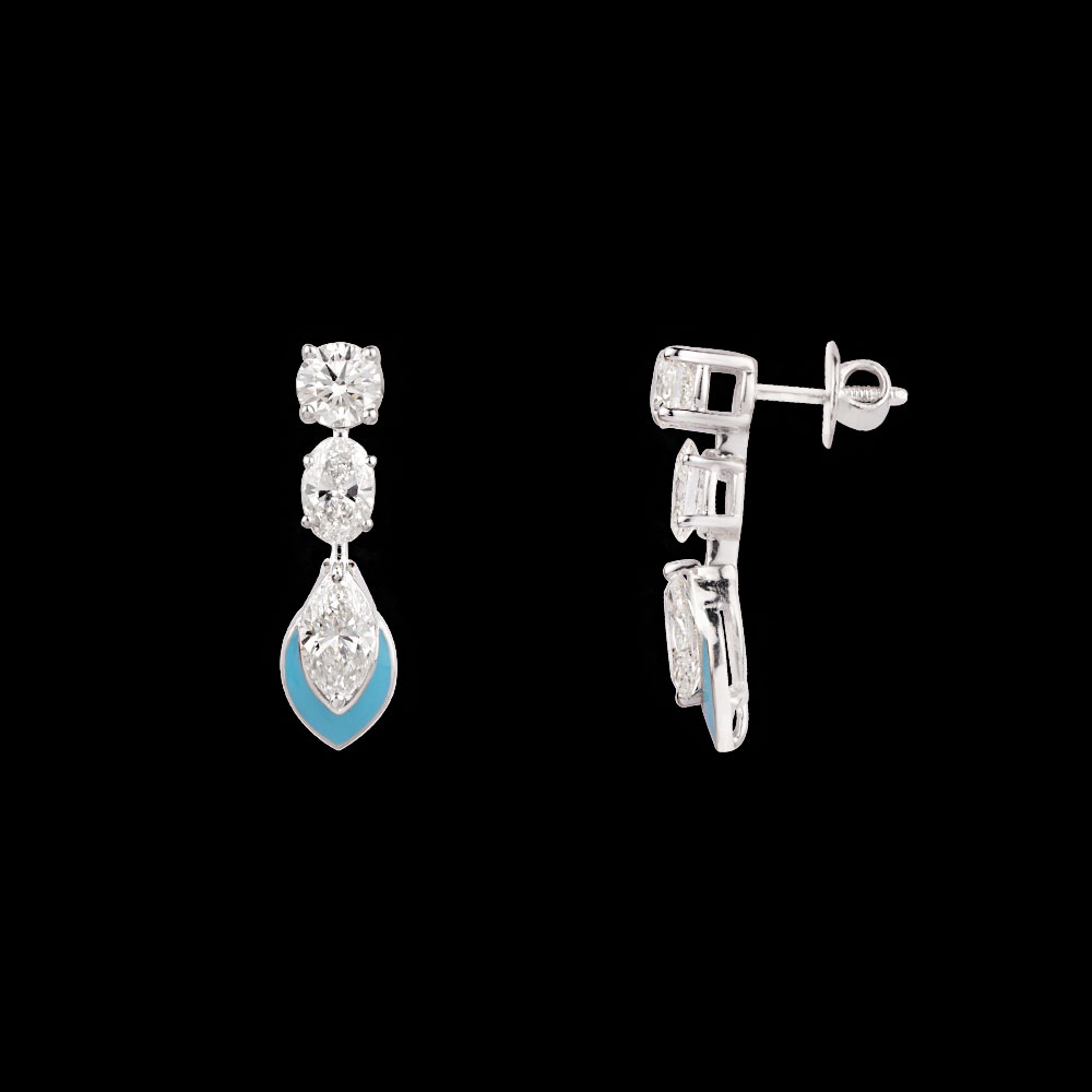 Studs – 14K White Gold | Gharenu GH004ERGNDP301688 Studs – 14K White Gold | Gharenu GH004ERGNDP301688