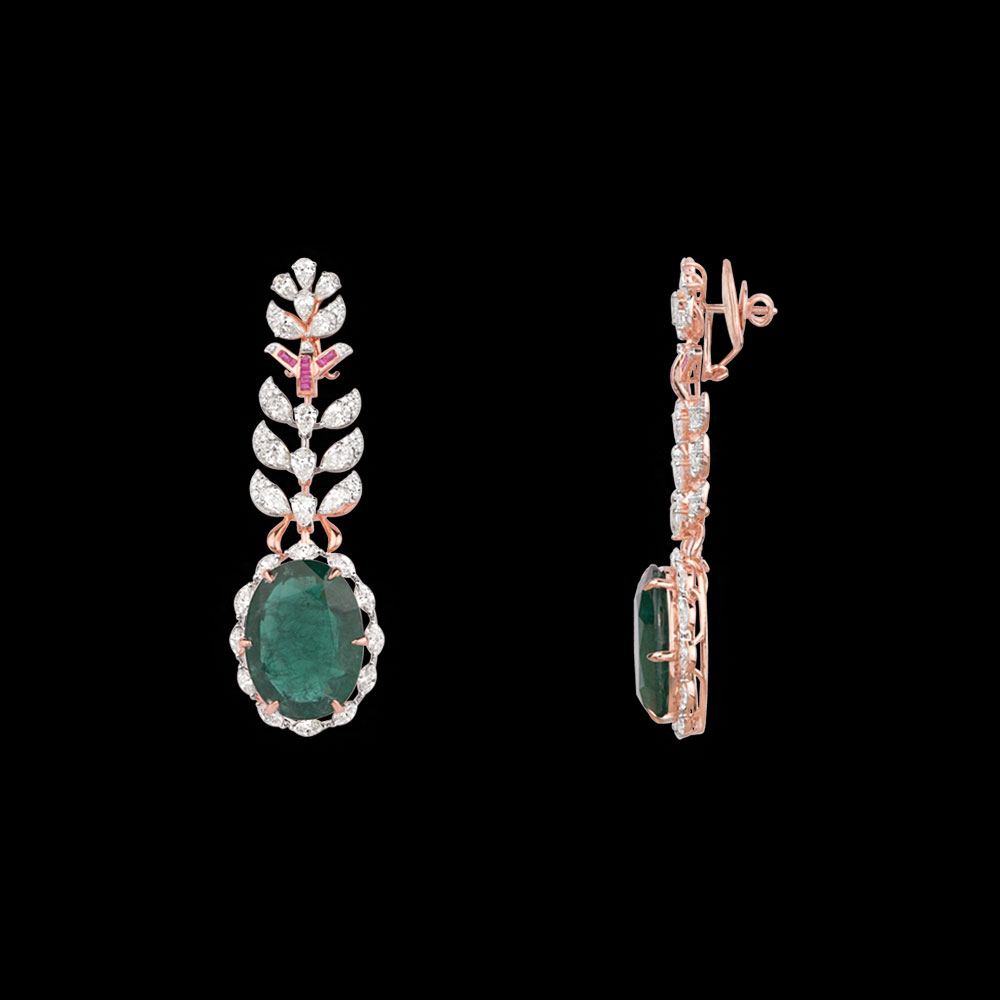Danglers – 14K Rose Gold | Gharenu GH004NEBSPE19039(E)