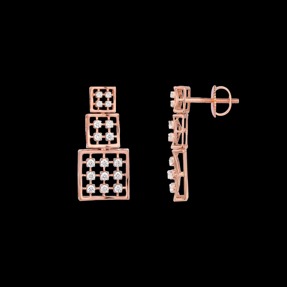 18K Rose Gold DANGLERS