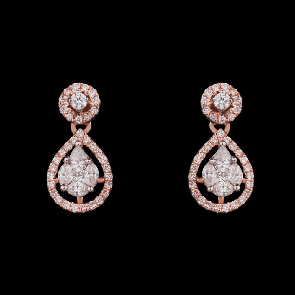 18K Rose Gold DANGLERS