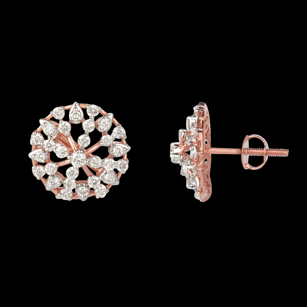 14K Rose Gold STUDS