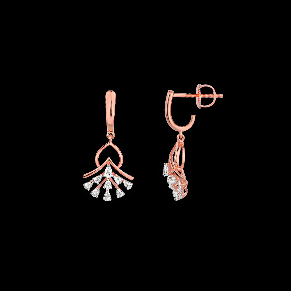 18K Rose Gold DANGLERS