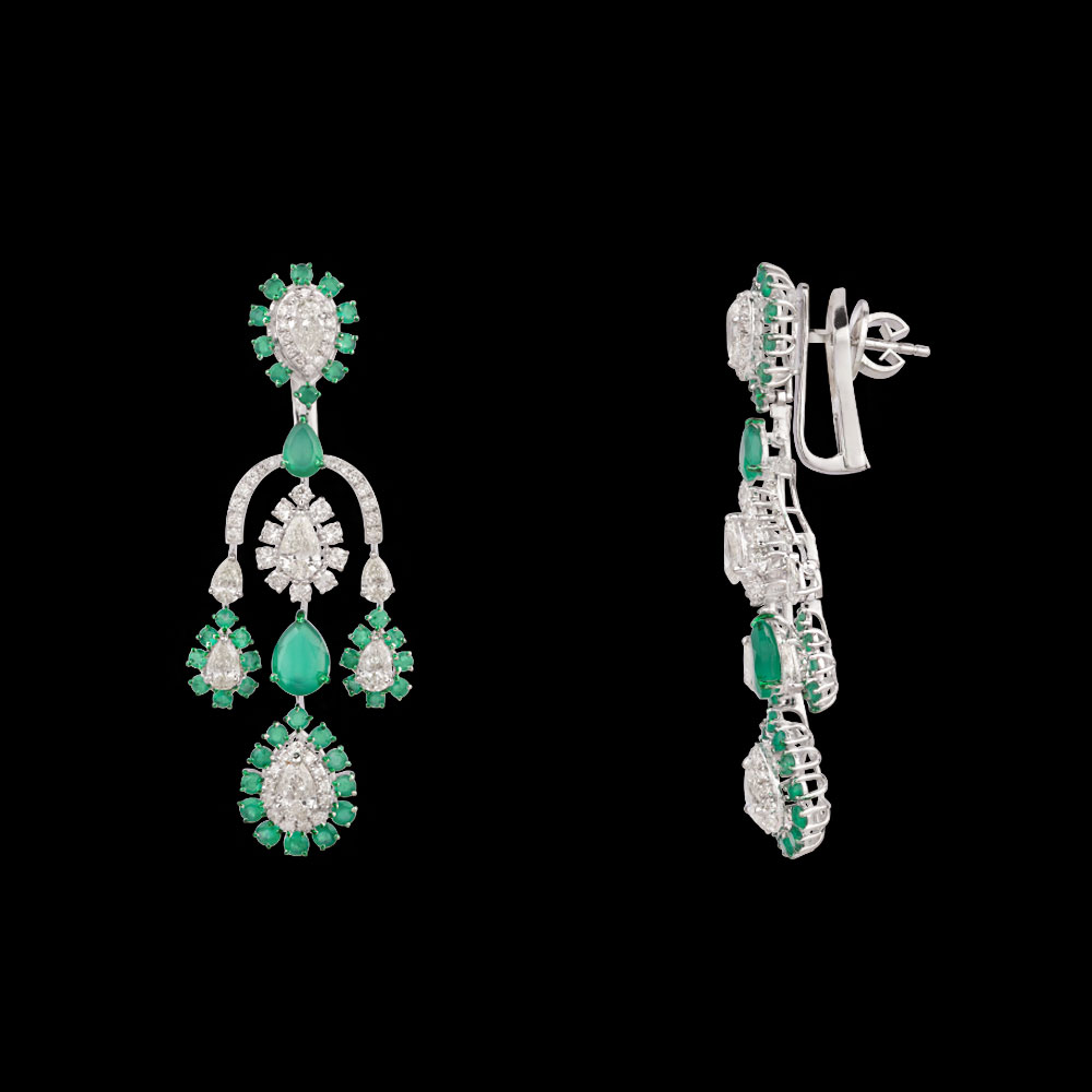 Danglers – 14K White Gold | Gharenu GH078NESPJER-0250(E)