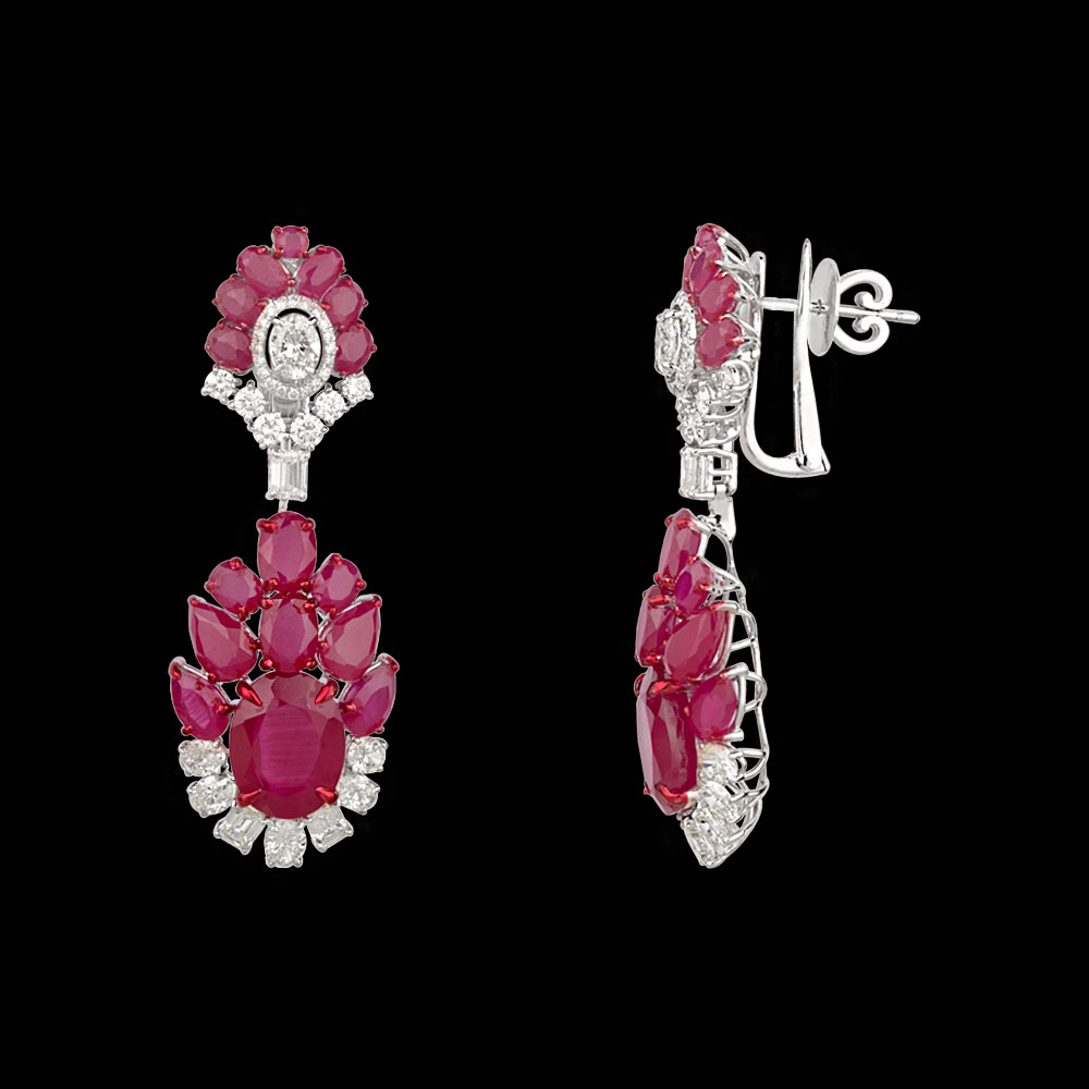 Danglers – 14K White Gold | Gharenu GH078NESPJER-0271(R)