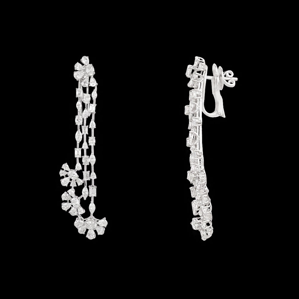 Danglers – 18K White Gold | Gharenu GH081ERGER0410