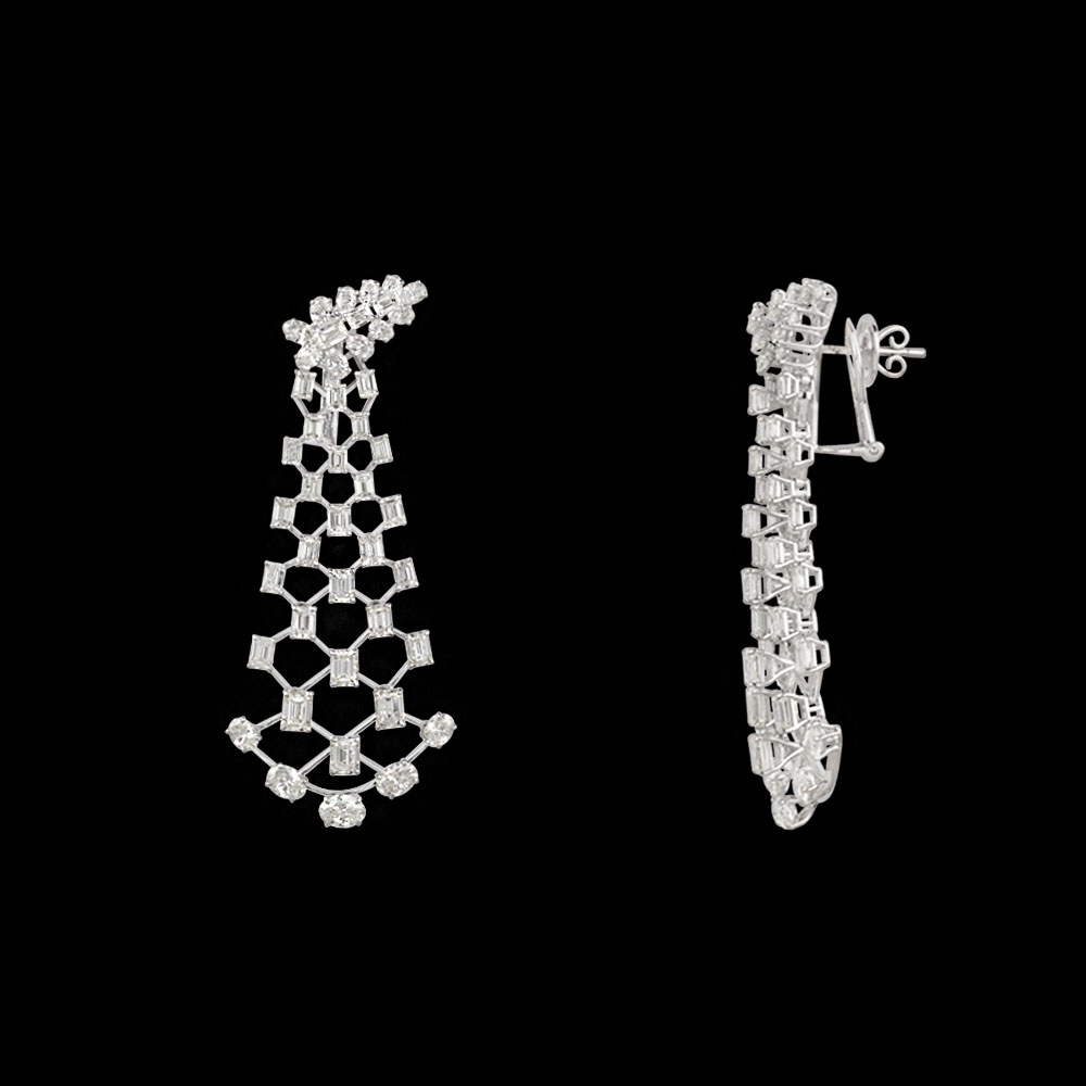 Danglers – 18K White Gold | Gharenu GH081ERGER0506