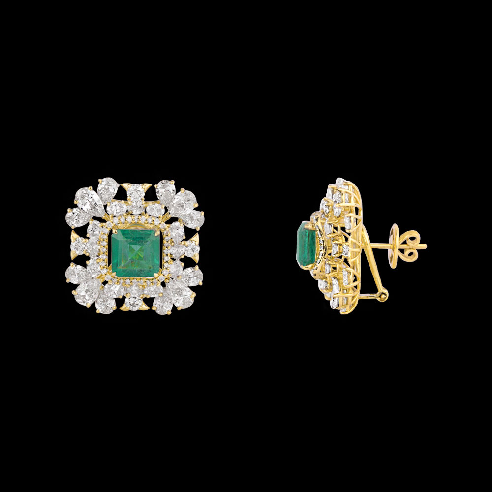 Studs – 18K Yellow Gold | Gharenu GH081ERGER0524(E)