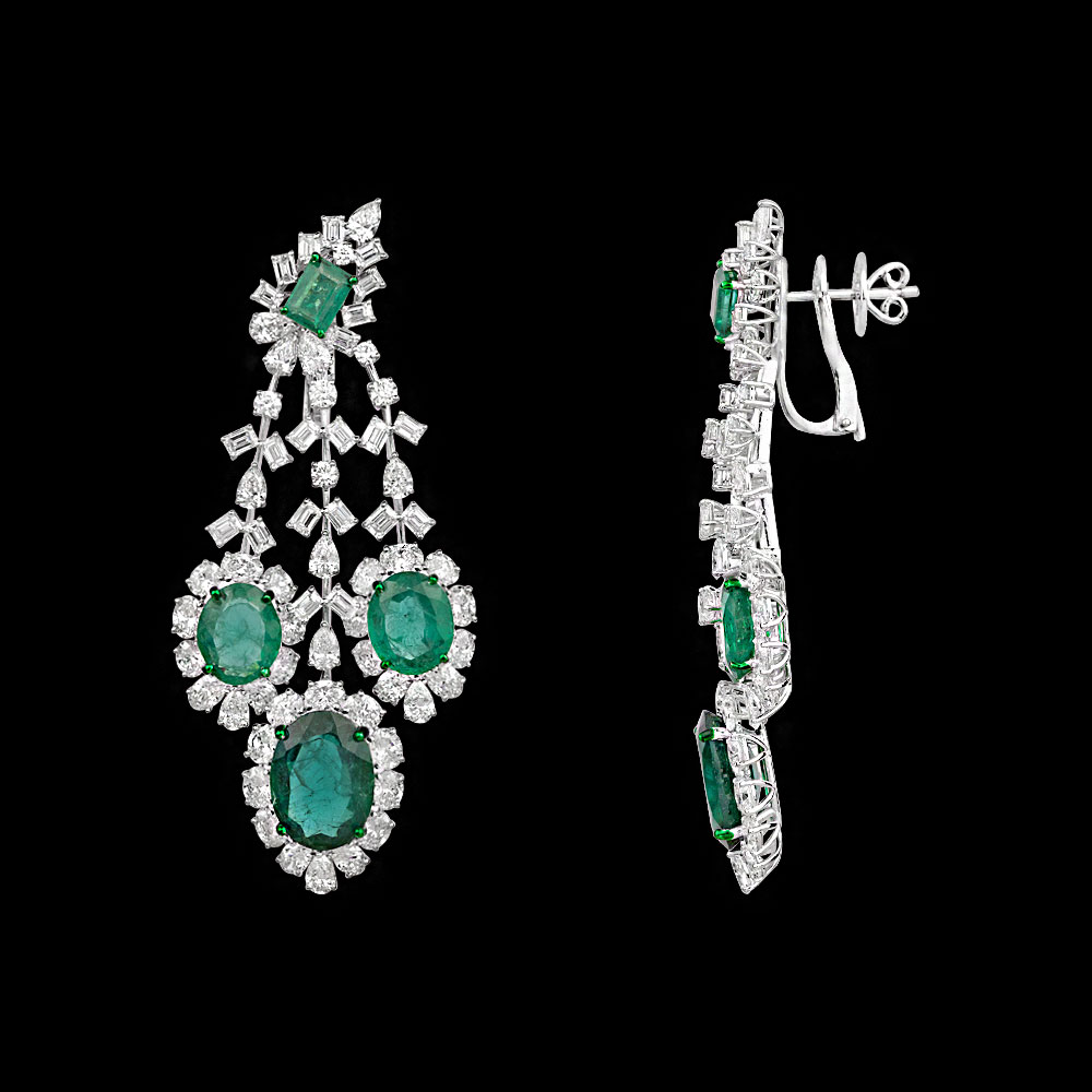 Danglers – 14K White Gold | Gharenu GH081NEER0460(E)