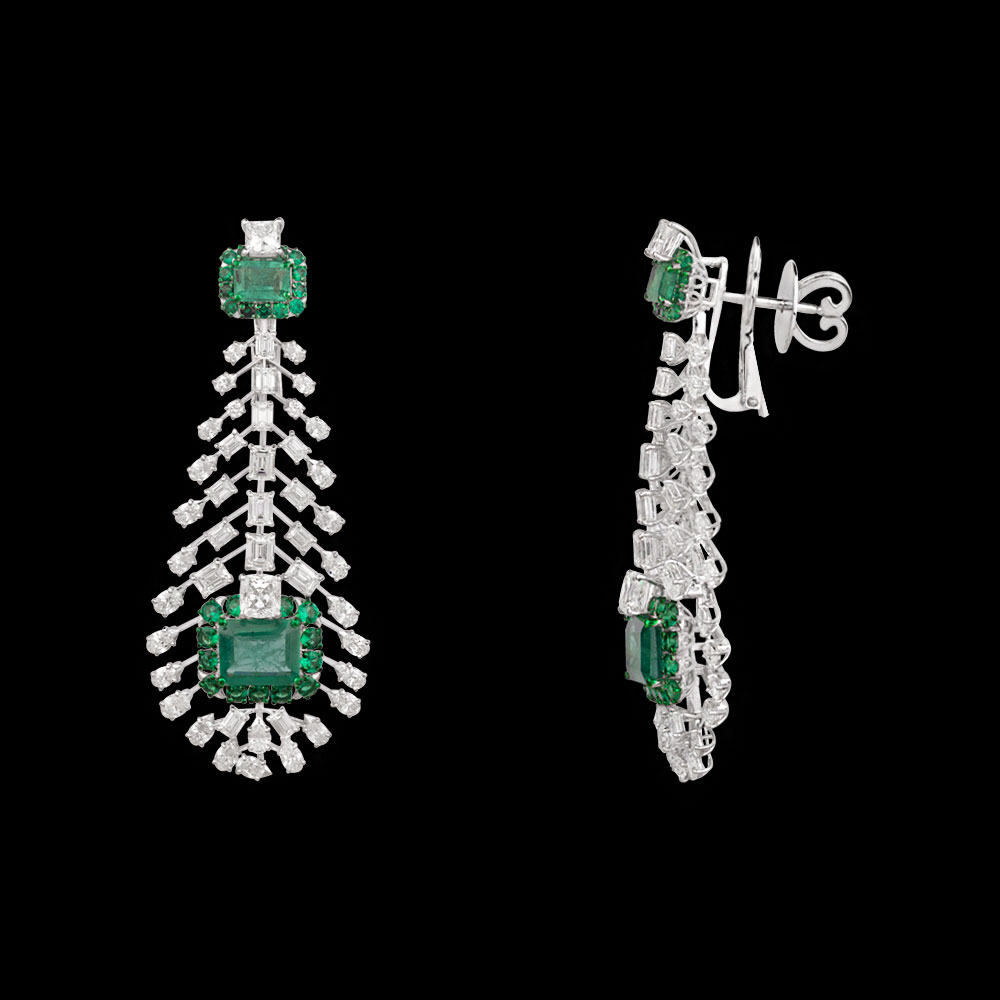 Danglers – 18K White Gold | Gharenu GH081NEER0466(E)