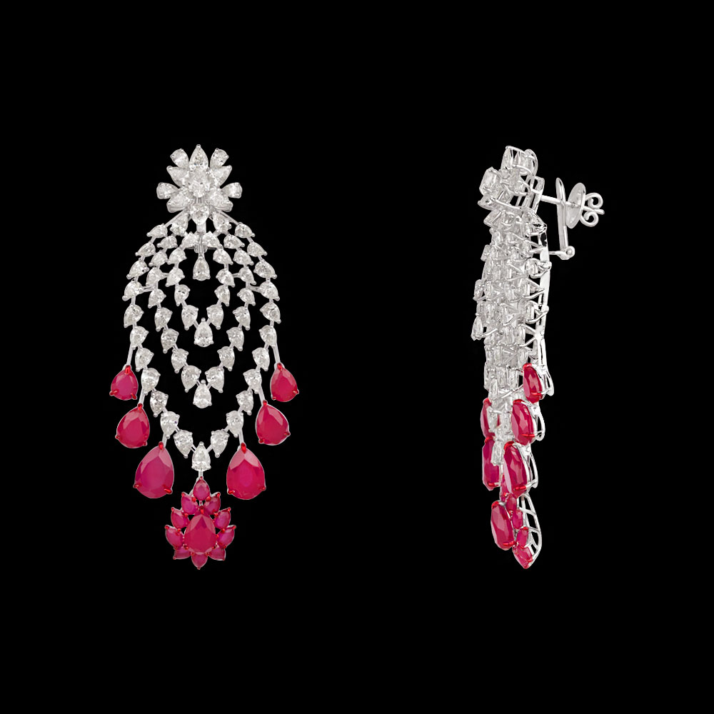 Danglers – 14K White Gold | Gharenu GH081NEER0503(R)