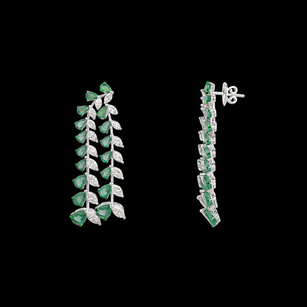 Danglers – 14K White Gold | Gharenu GH081NEER0515(E)