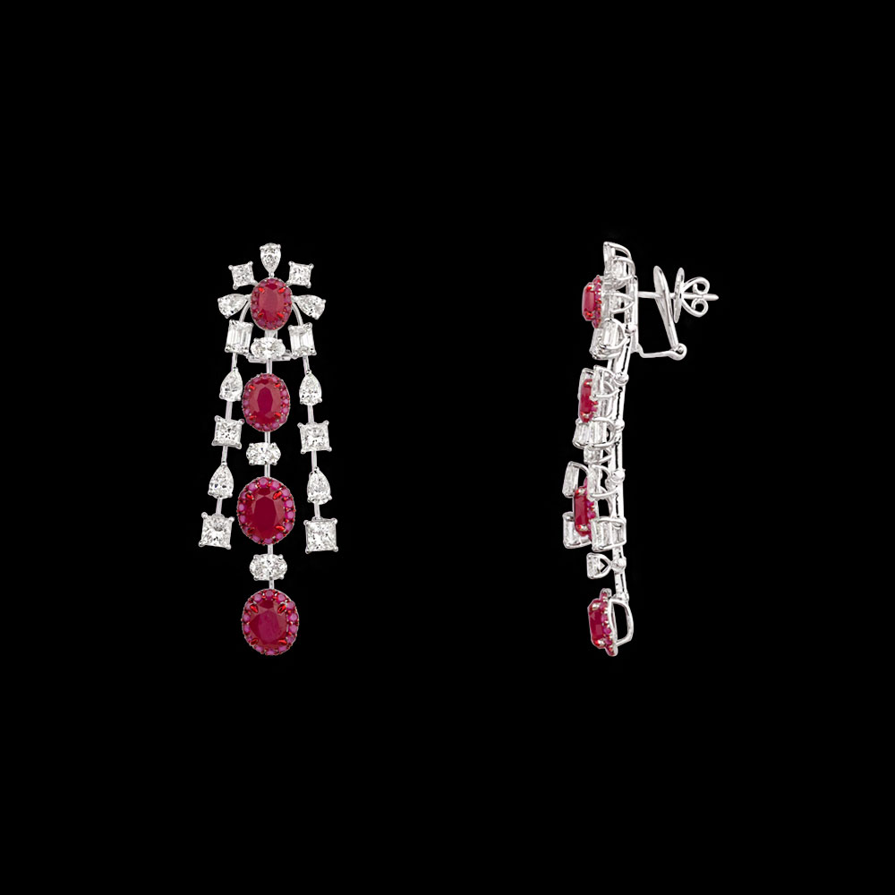 Danglers – 14K White Gold | Gharenu GH081NEER0535(R)
