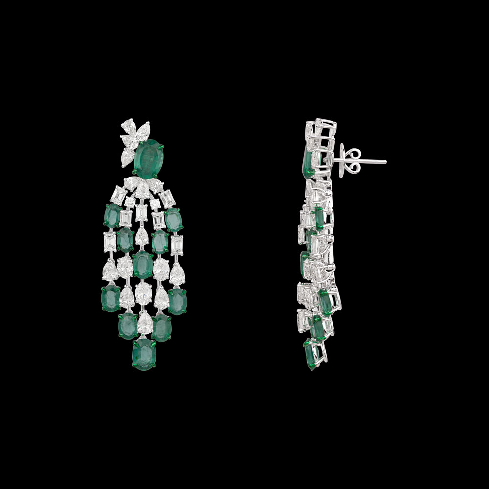 Danglers – 14K White Gold | Gharenu GH081NEER0538(E)