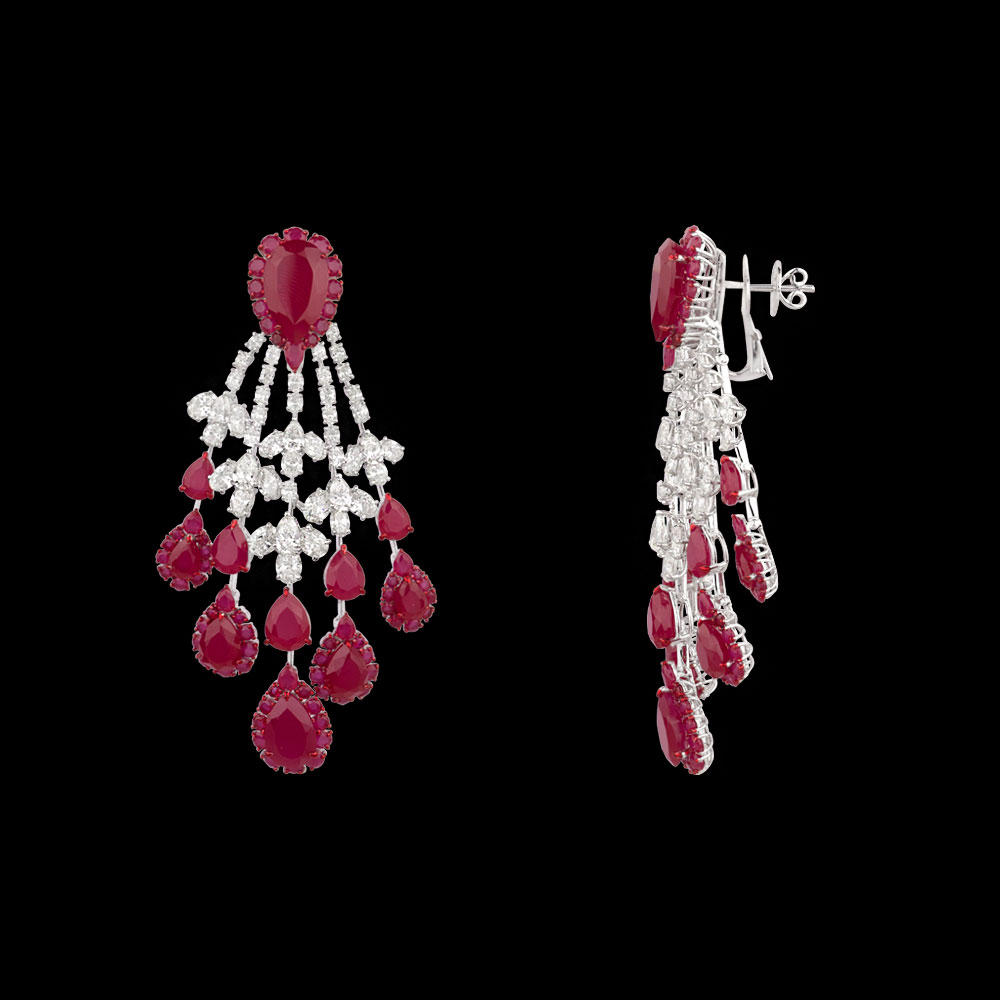 Danglers – 14K White Gold | Gharenu GH081NEER0543(R)