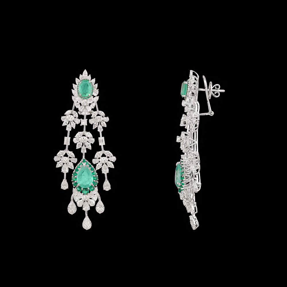 Danglers – 18K White Gold | Gharenu GH081NEER0559(E)