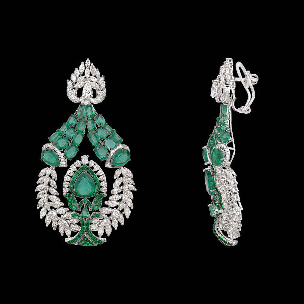 Danglers – 14K White Gold | Gharenu GH087NEMJNE002(E)