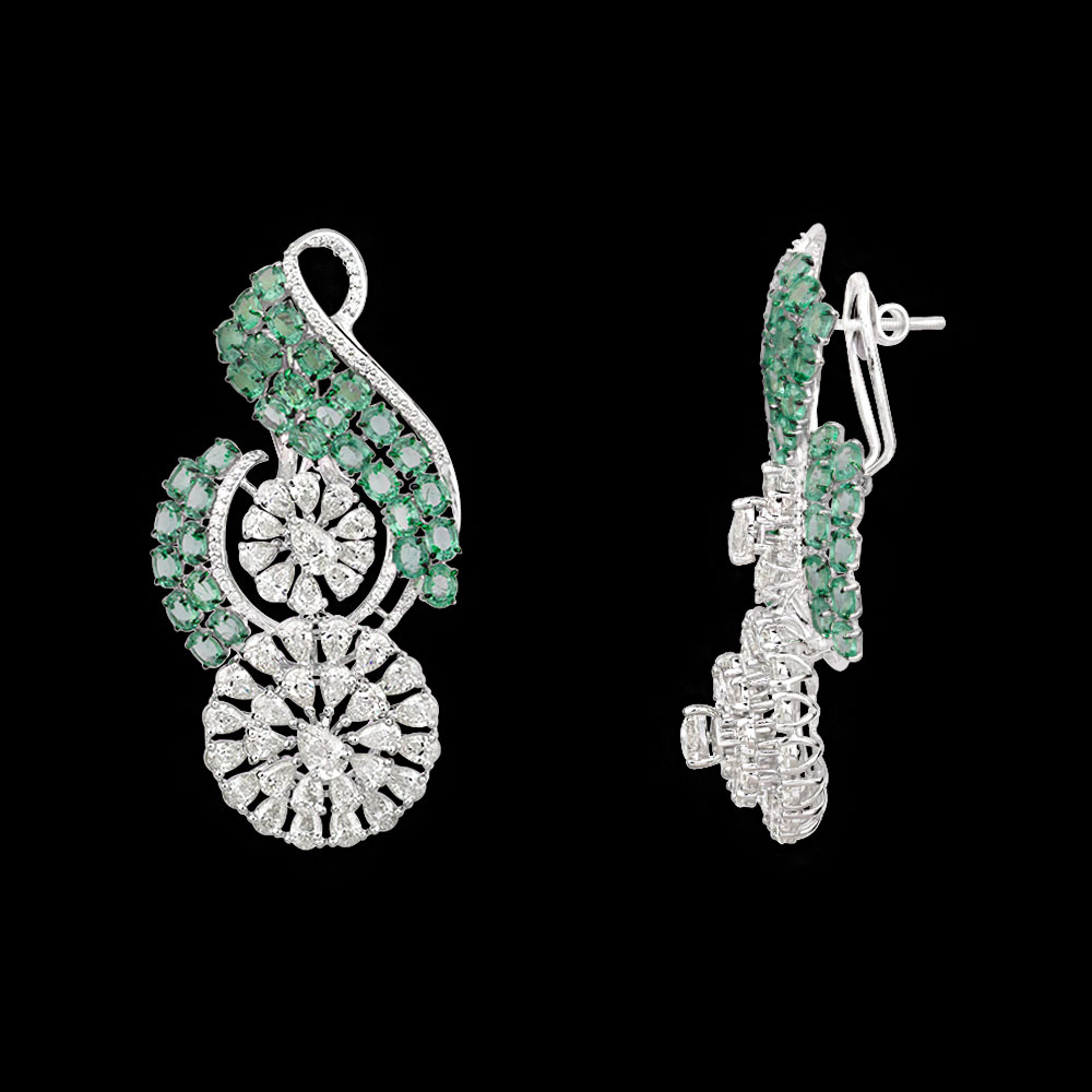 Danglers – 14K White Gold | Gharenu GH087NEMJNE005(E)