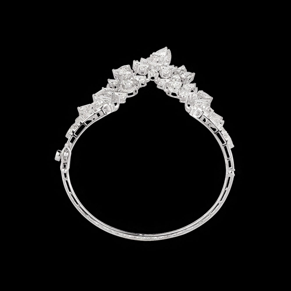 Exclusive Kadas – 14K White Gold | Gharenu GH085DKDMEK3007 Exclusive Kadas – 14K White Gold | Gharenu GH085DKDMEK3007
