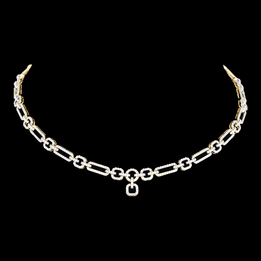 Delicate Necklaces – 18K Yellow Gold | Gharenu GH004NCKBSP13021