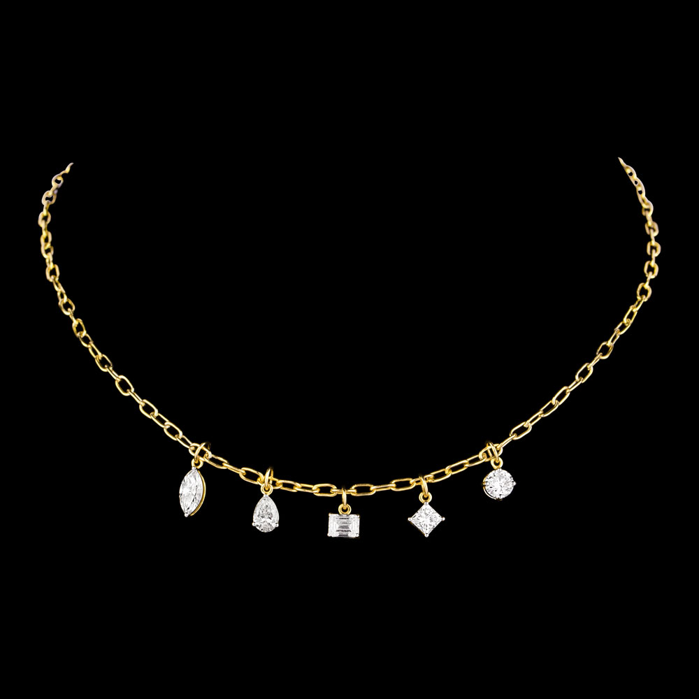 Delicate Necklaces – 14K Yellow Gold | Gharenu GH004NCKNDP13074 Delicate Necklaces – 14K Yellow Gold | Gharenu GH004NCKNDP13074