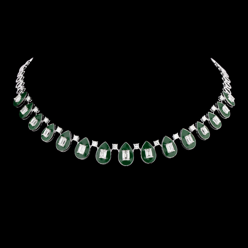 Delicate Necklaces – 14K White Gold | Gharenu GH004NCKNDPN190093 Delicate Necklaces – 14K White Gold | Gharenu GH004NCKNDPN190093