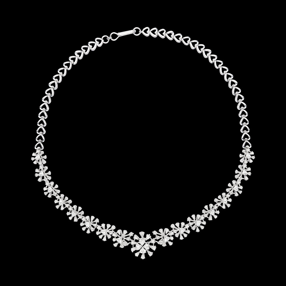 18K White Gold DELICATE NECKLACES