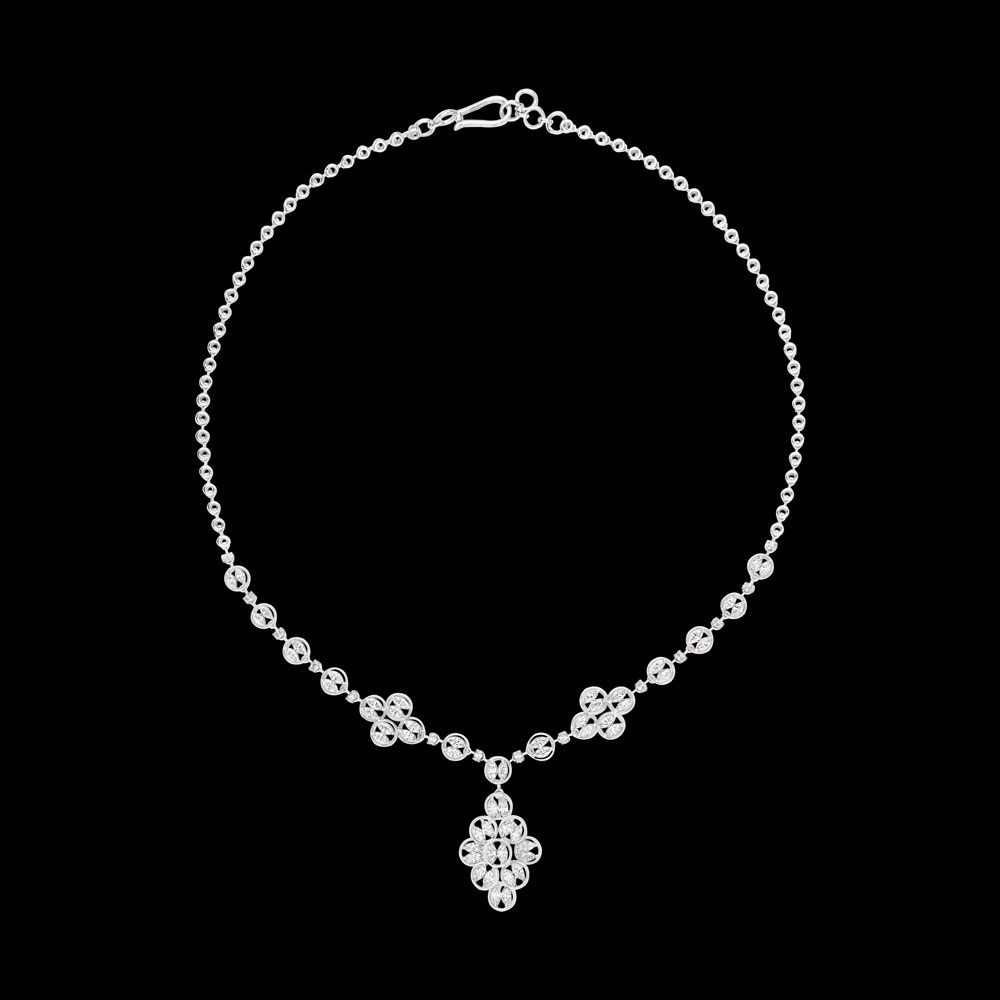 18K White Gold DELICATE NECKLACES