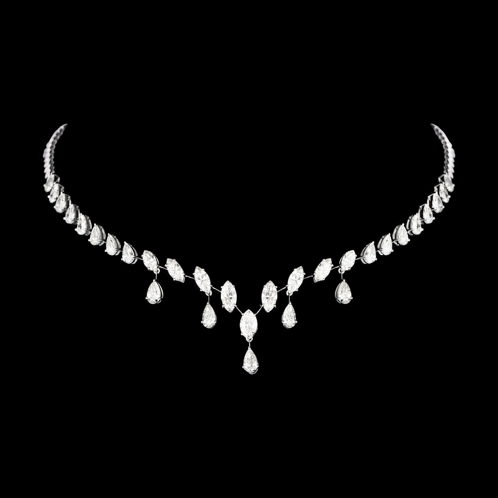 18K White Gold NECKLACES