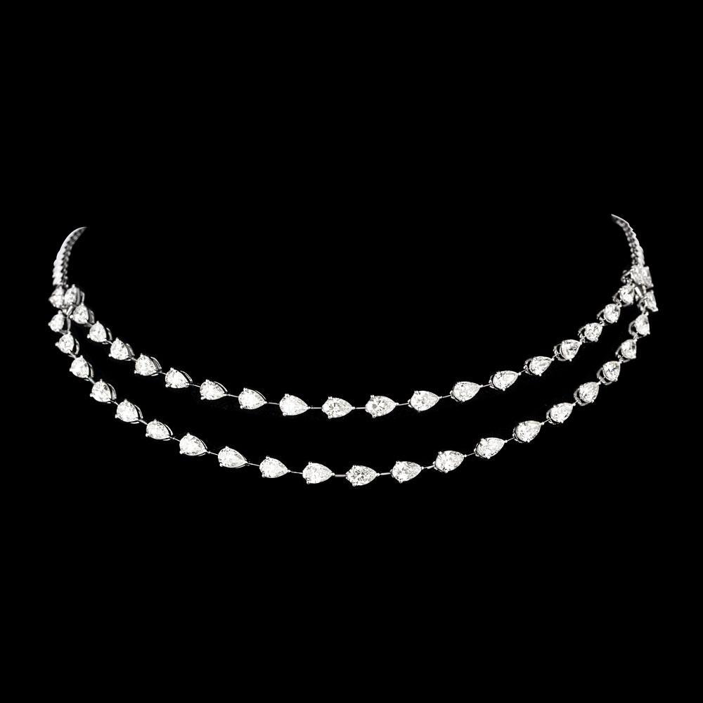 18K White Gold NECKLACES